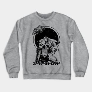 Interstellar Bounty Hunter Black Crewneck Sweatshirt